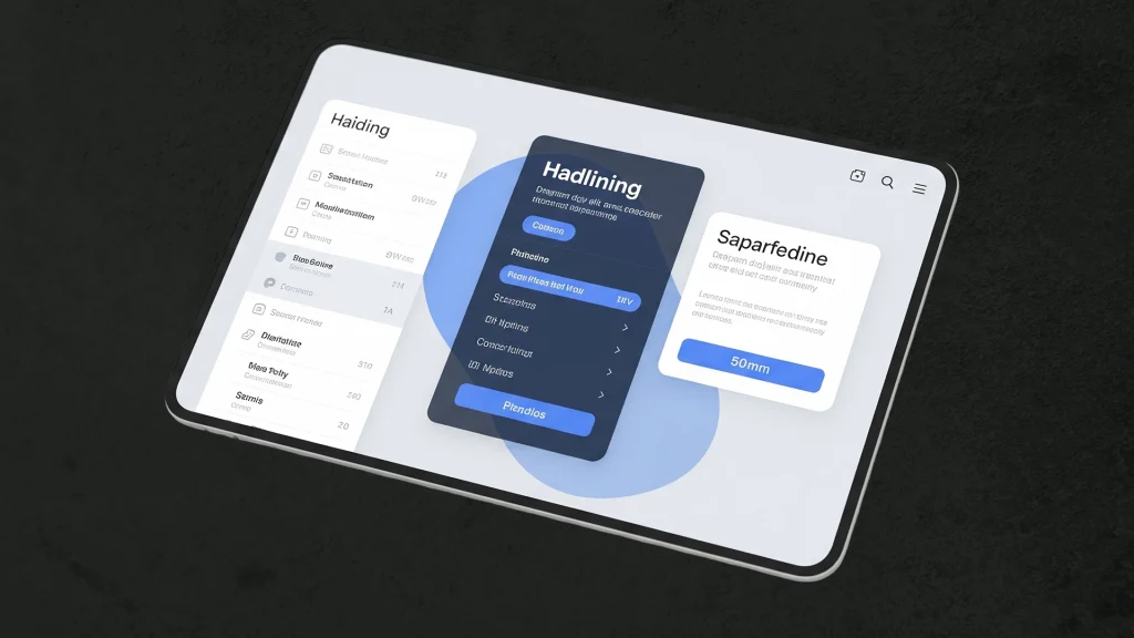 عناصر کلیدی در دستان یک طراح UI ماهر
